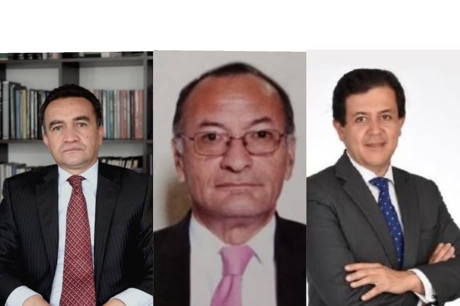 Andrés Castro Franco, Héctor Julio Garzón Vivas y Jairo Alberto Páez Domínguez.