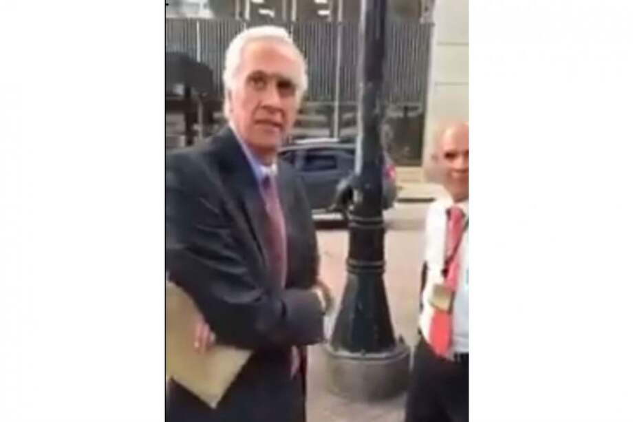 El condenado exalcalde de Bogotá Samuel Moreno. / Tomada de Twitter