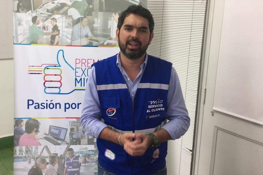 Nicolás Orejuela Botero, presidente de MetrioCali. / Archivo particular