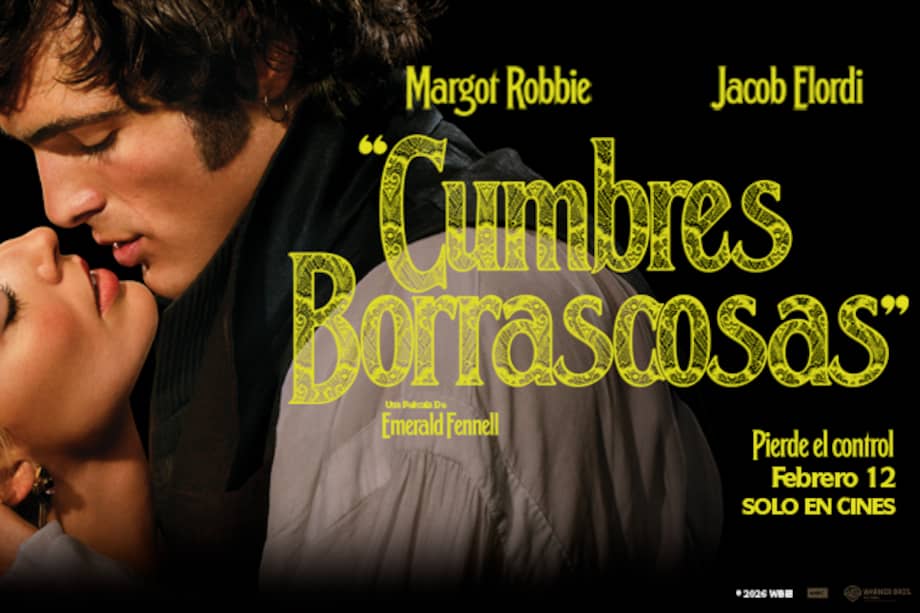 Margot Robbie encarna a Catherine Earnshaw, y Jacob Elordi, luego de su reconocimiento por Frankenstein de Guillermo del Toro (2025), le da vida a Heathcliff.