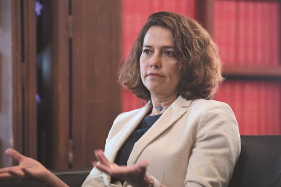 Nancy Patricia Gutiérrez, exministra del Interior y candidata a la Gobernación de Cundinamarca por el Centro Democrático.