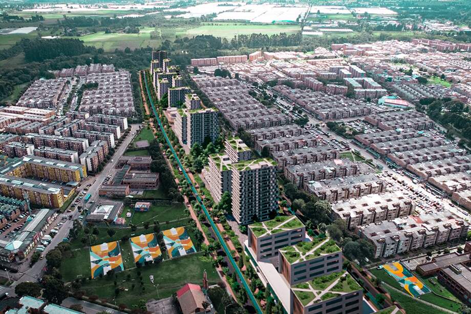 El proyecto costaría $322.00 millones y plantea construir cerca de 14.000 viviendas en 70 hectáreas, en predios que estaban guardados para la ALO Norte (Avenida Longitudinal de Occidente).