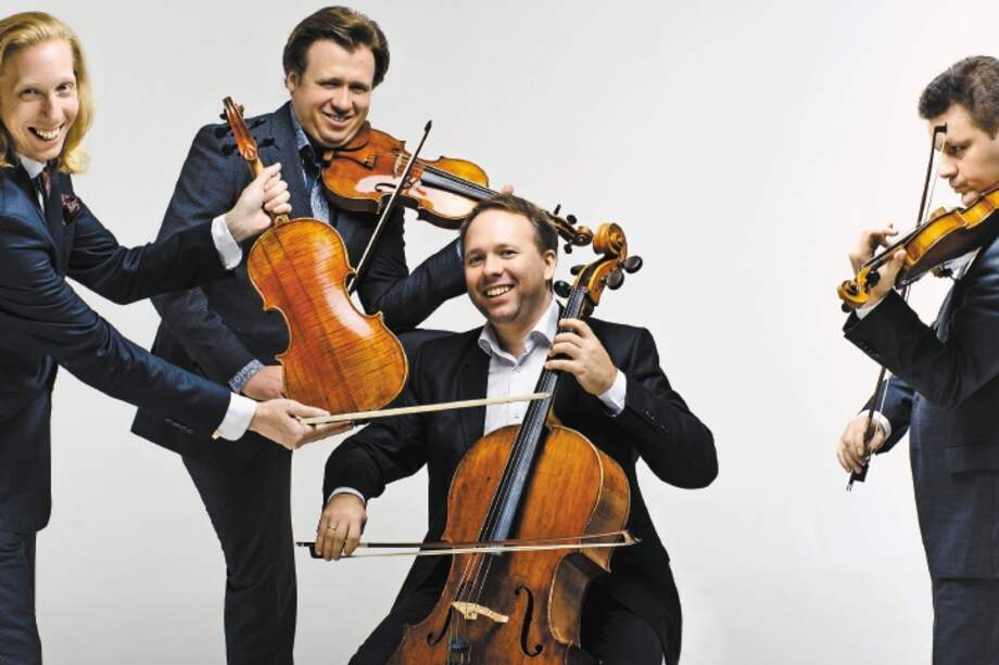 El cuarteto Oistrakh, de Rusia, es uno de los invitados al Cartagena XVI Festival de Música, cuyo lema es El color del sonido. / Cortesía: Fundación Salvi