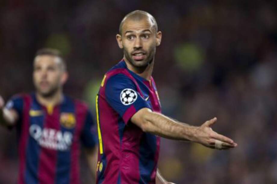 Javier Mascherano, futbolista argentino del FC Barcelona. / EFE