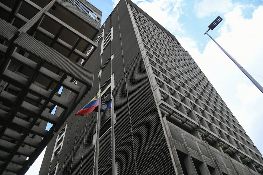 Banco Central de Venezuela en Caracas.