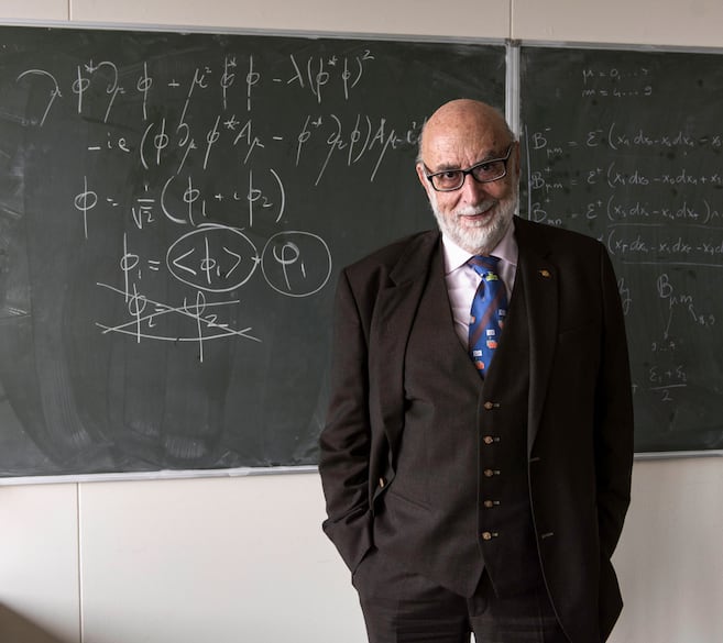 Falleció el belga François Englert, nobel de física en 2013 por el bosón de Higgs