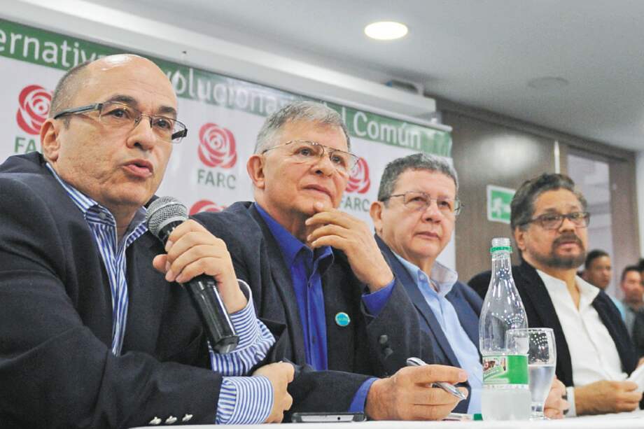 El miércoles pasado, la Farc presentó sus listas a Senado y Cámara de Representantes para 2018. / Mauricio Alvarado -El Espectador