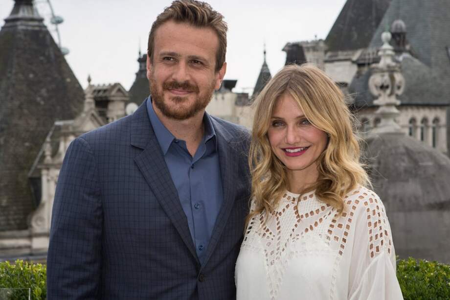 Los actores Jason Segel y Cameron Díaz.
