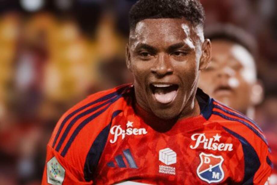 Brayan León, uno de los goleadores de Medellín.