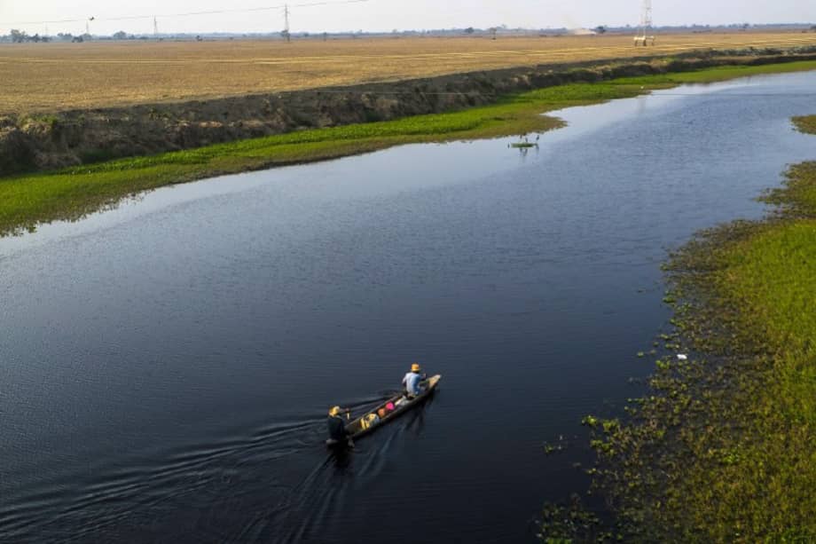 El departamento de Sucre concentra el 70 % de la extensión de La Mojana (seis de once municipios). / AFP