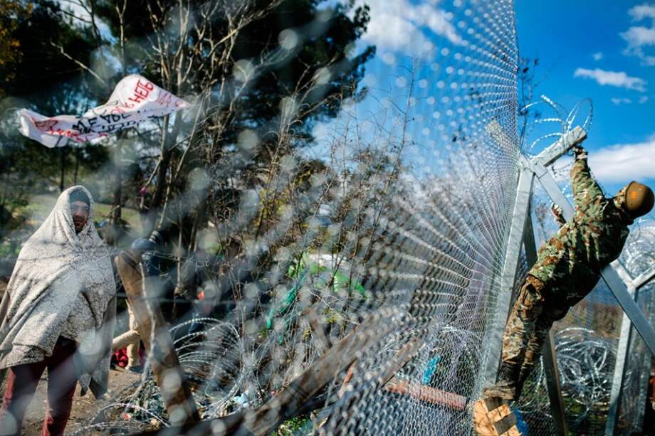 Más de 7.000 migrantes han llegado a Europa, pasando por Turquía desde enero. / AFP