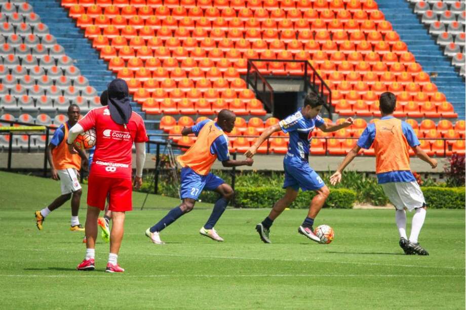 Medellín preparó este martes el duelo por Copa Sudamericana. / @DIM_Oficial