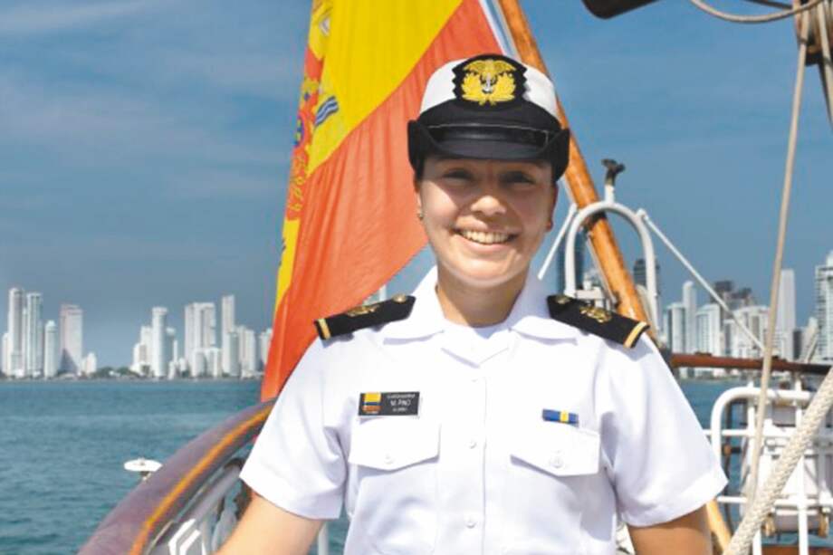 Maryan Alexa Pino Osorio. / Cortesía - Armada Nacional