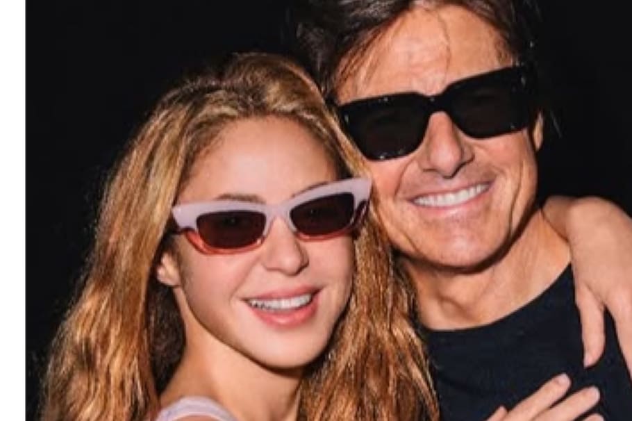 Shakira se encontró con Tom Cruise en la final del Mundial de Fútbol ¿Qué le dijo el actor?