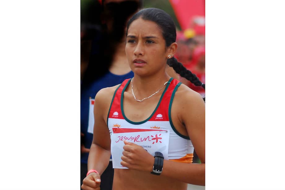 Angie Orjuela, atleta colombiana. / Porvenir