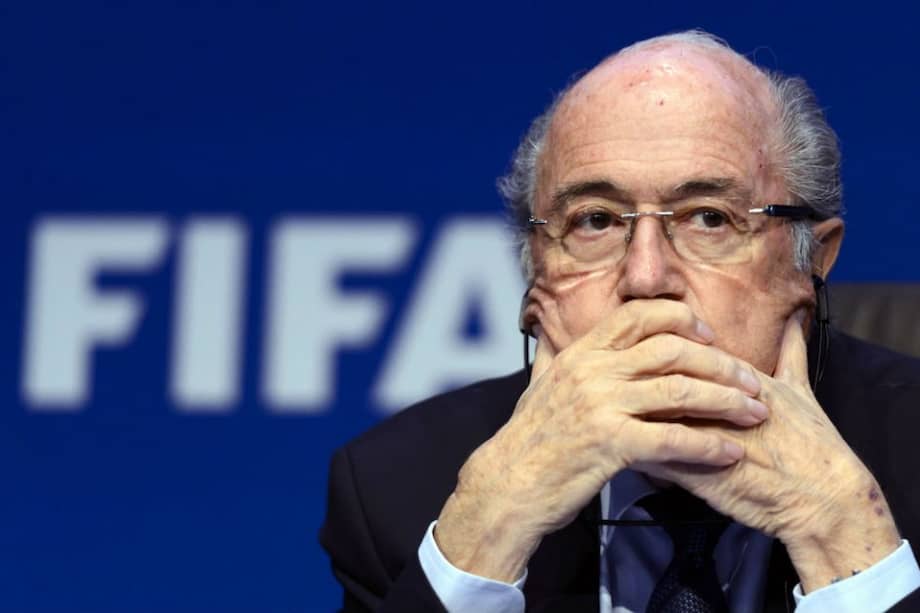 Joseph Blatter, presidente de la FIFA. Foto: AFP