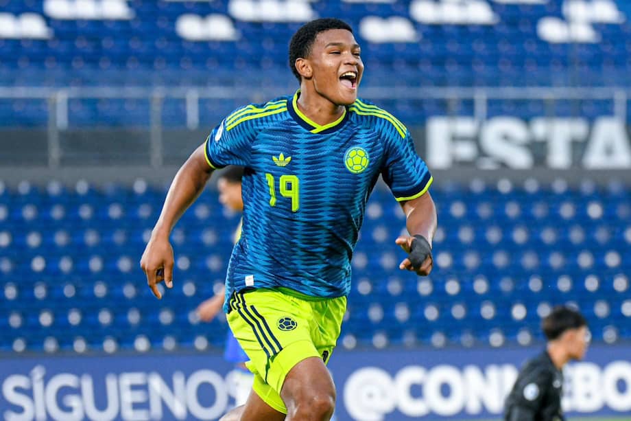 José Escorcia marcó un doblete en la semifinal contra Brasil.