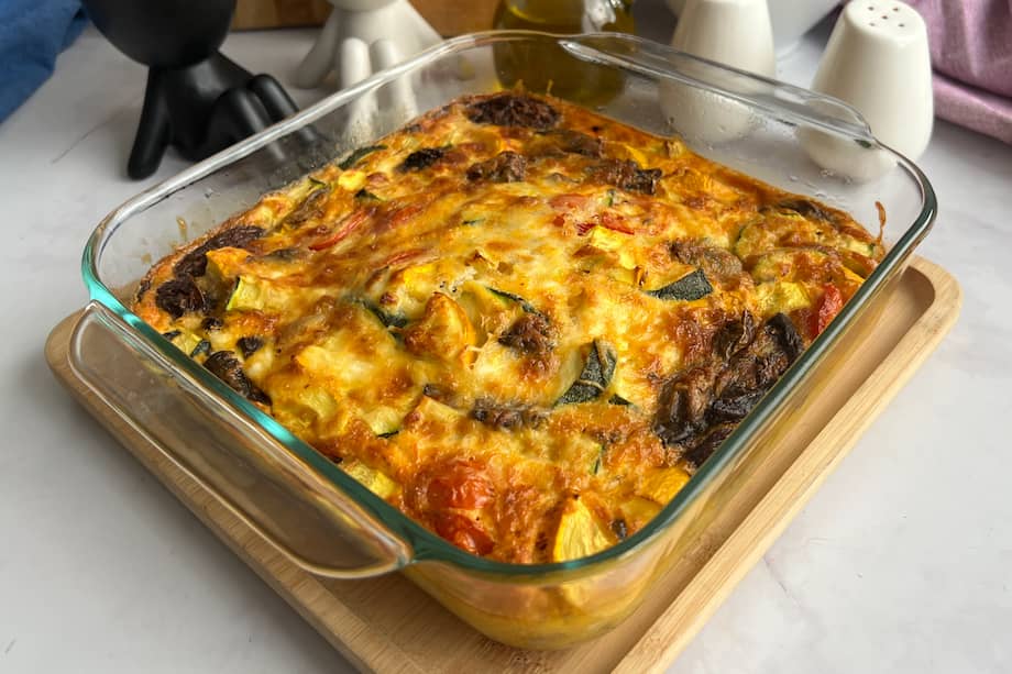Fritatta, propuesta gastronómica italiana similar a la tortilla de papas.