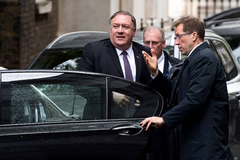 El secretario de Estado de Estados Unidos, Mike Pompeo,llegará este martes a Rusia. / EFE