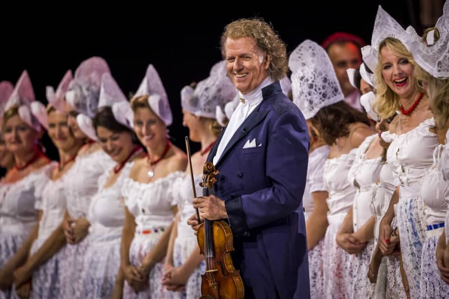 André Rieu, quien tiene el título del "Rey del vals", el mismo de Johann Strauss, cuenta con más de 40 millones discos vendidos. / Cortesía