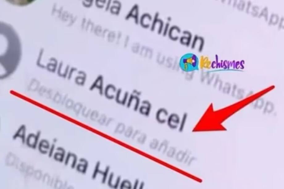 Carolina Soto confesó por qué tiene bloqueada a Laura Acuña en WhatsApp