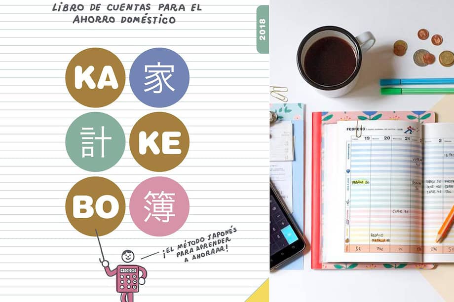 "Kakebo" es una palabra que en Japón significa libro de cuentas del hogar y solo necesita de papel y lápiz.