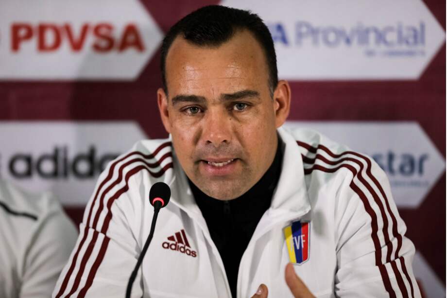 Rafael Dudamel, técnico de la selección venezolana de fútbol. / EFE