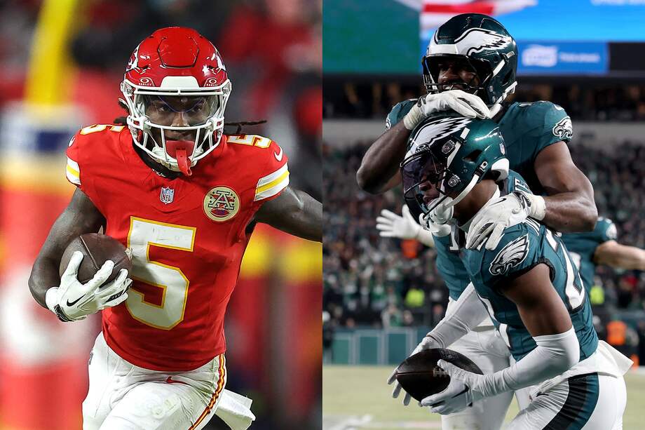 Chiefs vs. Eagles, por el título en el Super Bowl 2025.