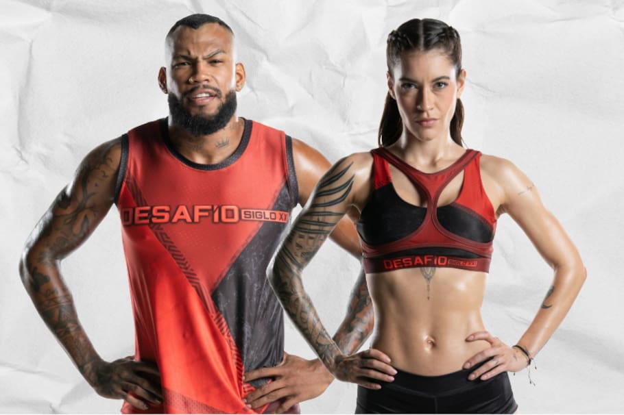 Zambrano e Isa, participantes del 'Desafío del Siglo XXI'.