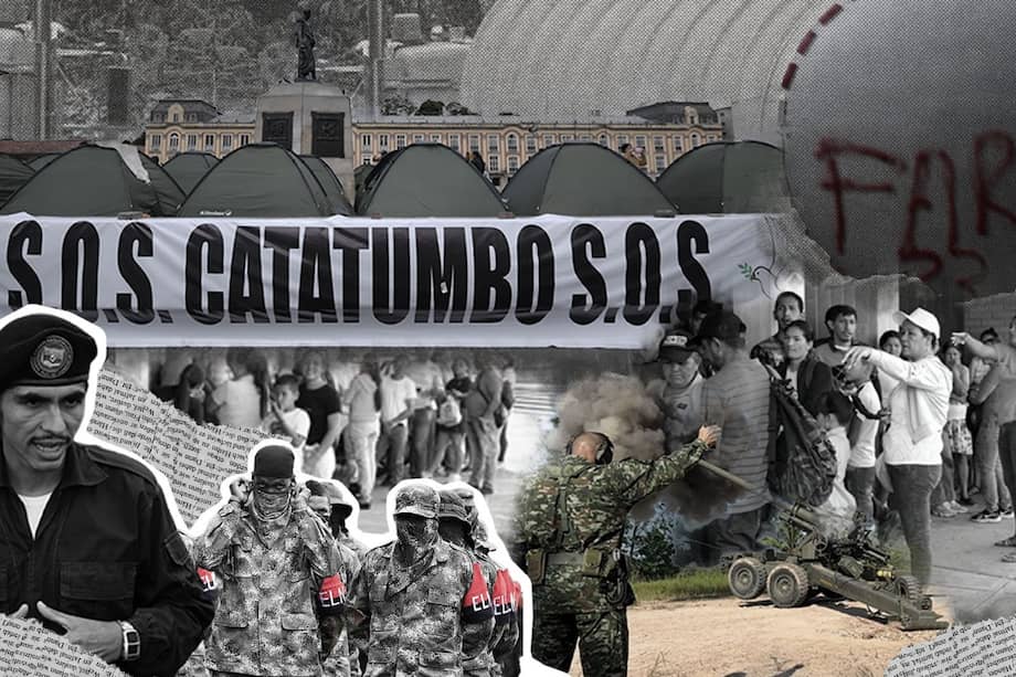 Desde diciembre pasado, los combates se han intensificado, especialmente en El Tarra.