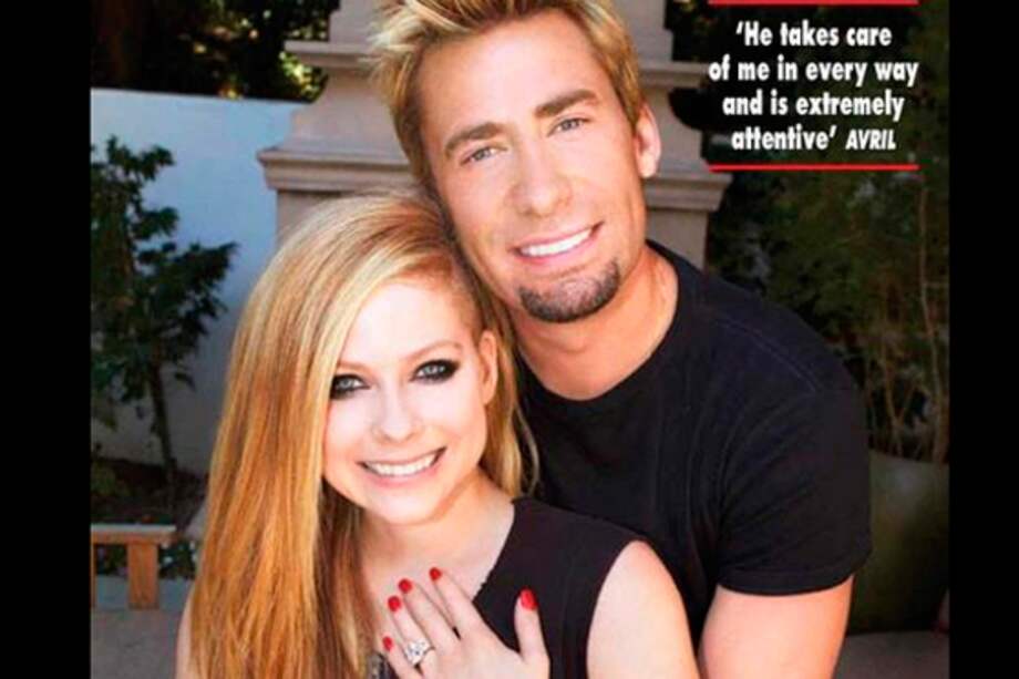 Avril Lavigne y Chad Kroeger. / Tomada de Facebook.com/AvrilBandaids
