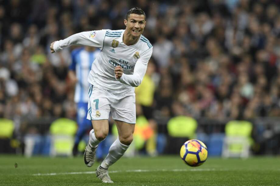 Cristiano Ronaldo anotó un gol en la victoria de Real Madrid. / AFP