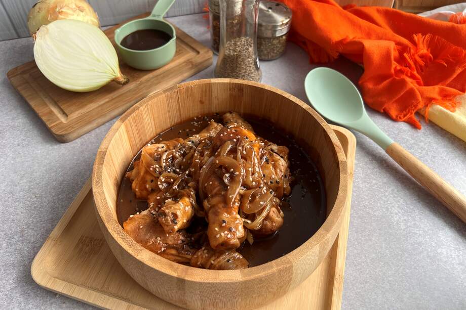 Sirve esta receta con un buen vino blanco.