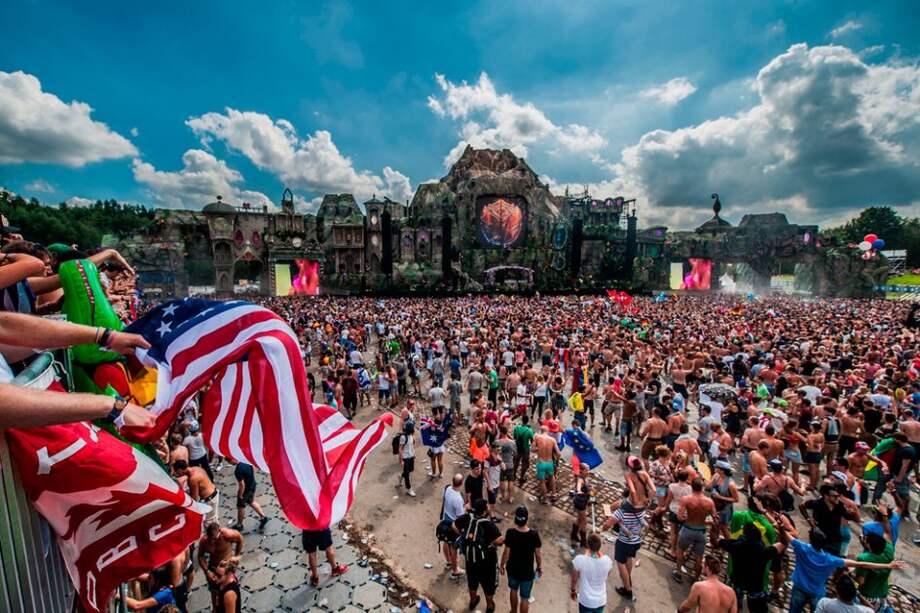 Tomorrowland en Bélgica. / AFP