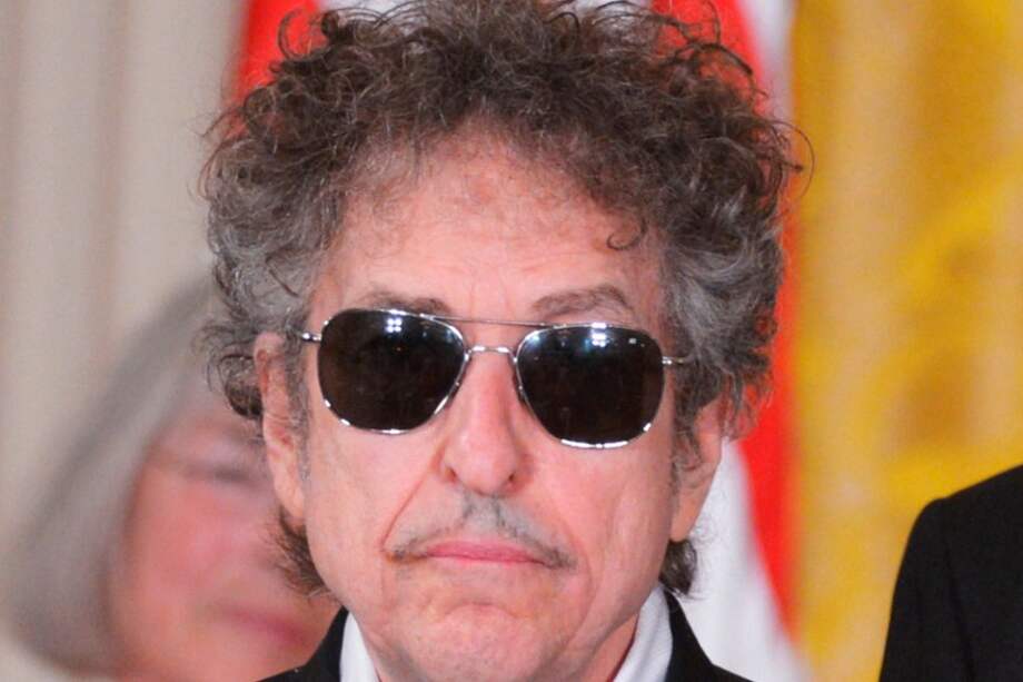 Bob Dylan fue galardonado con el premio Nobel de Literatura. / AFP