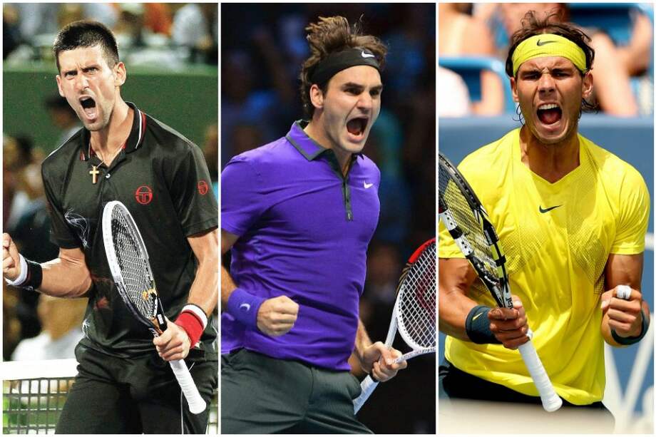 Djokovic, Federer y Nadal, primer podio del año en el ranking de la ATP