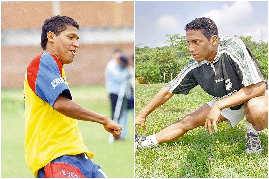 Hernán ‘El Carepa’ Gaviria y Giovanni Córdoba. / Archivo