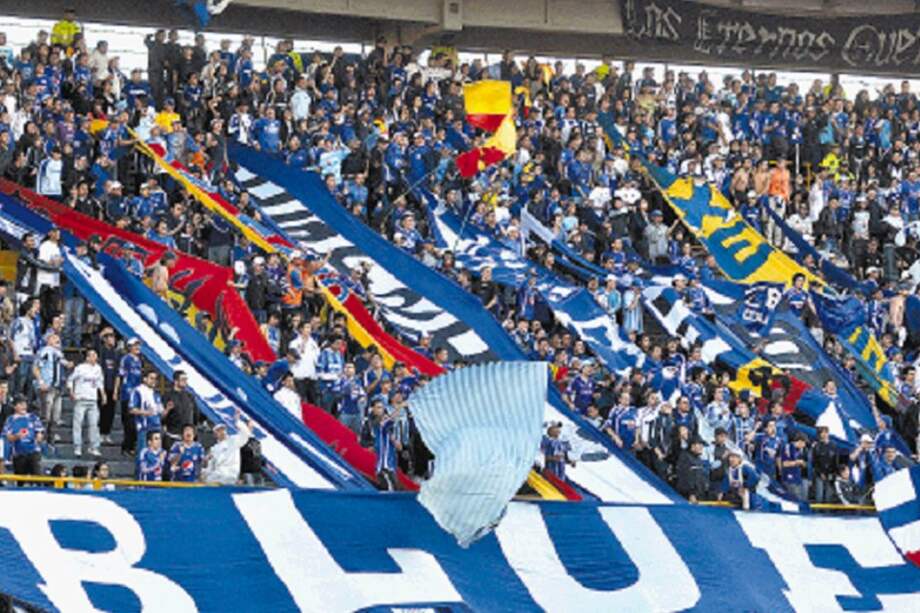 Millonarios tiene una de las hinchadas más numerosas e importantes del país. / Óscar Pérez