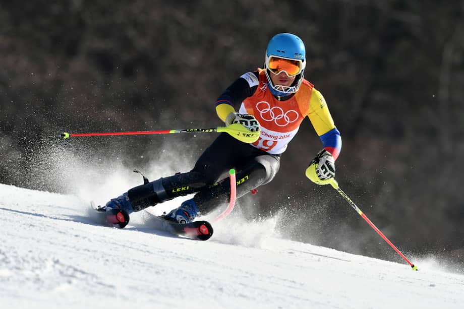 Michael Poettoz cerró su participación en los Juegos Olímpicos de Invierno. / AFP