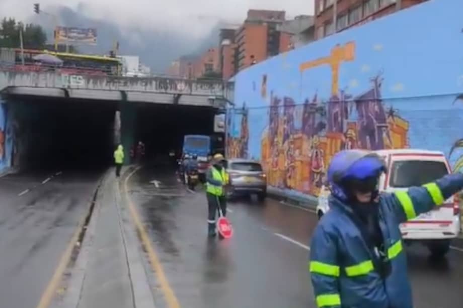 Cierre temporal en el deprimido de la calle 72.