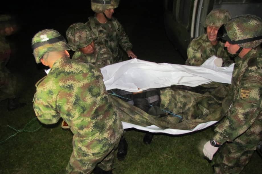 Dos guerrilleros muertos en combates con Ejército en Cauca