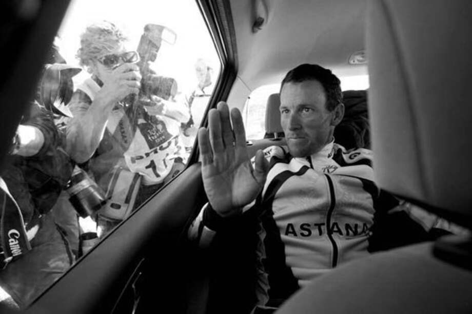 Lance Armstrong por Elizabeth Kreutz.