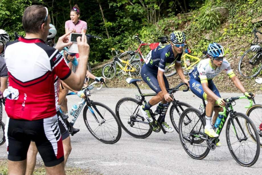 Esteban Chaves se mantiene segundo. Foto: EFE