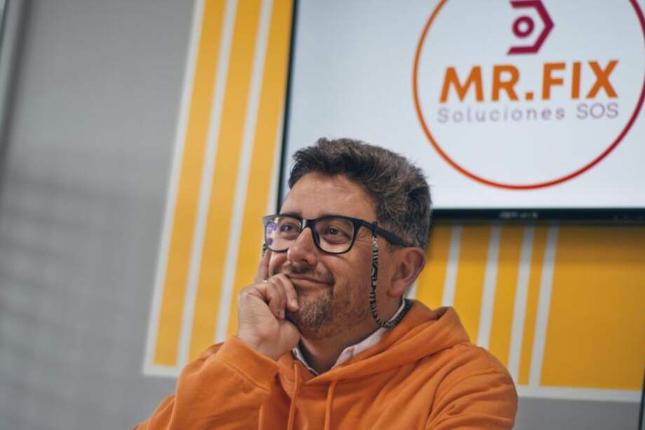 Gabriel Riaño, el CEO de MR Fix soluciones SOS.
