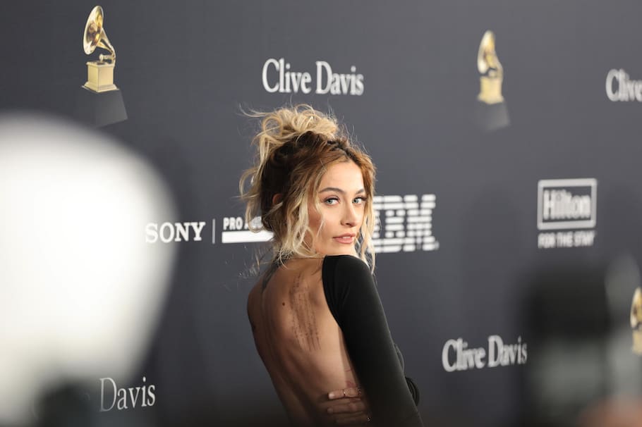 La modelo estadounidense, hija del fallecido cantante Michael Jackson, Paris Jackson.