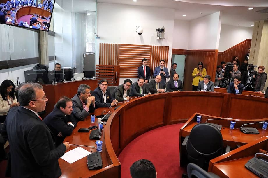 Comisión de Paz del Senado. / Cortesía