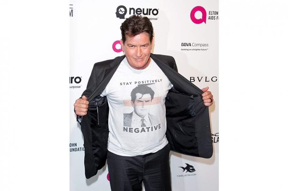 El actor Charlie Sheen. / AFP