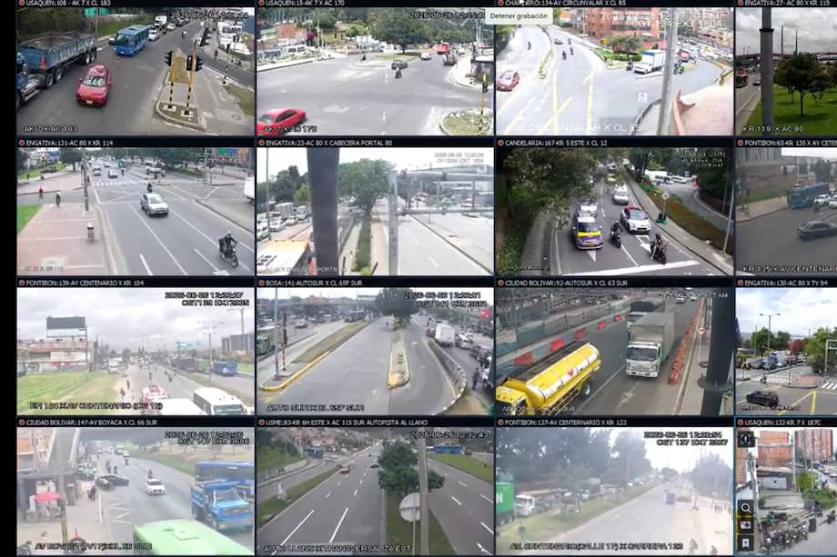 Así está la movilidad hoy en Bogotá.