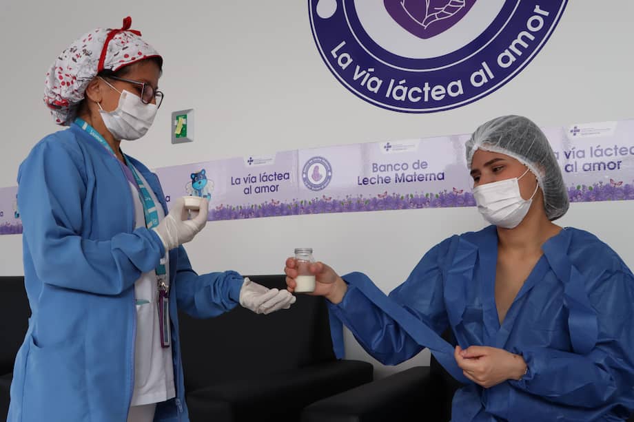 En Colombia hay 15 bancos de leche en funcionamiento.
