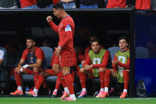 Cristiano Ronaldo se convierte en el único jugador en marcar en seis mundiales seguidos